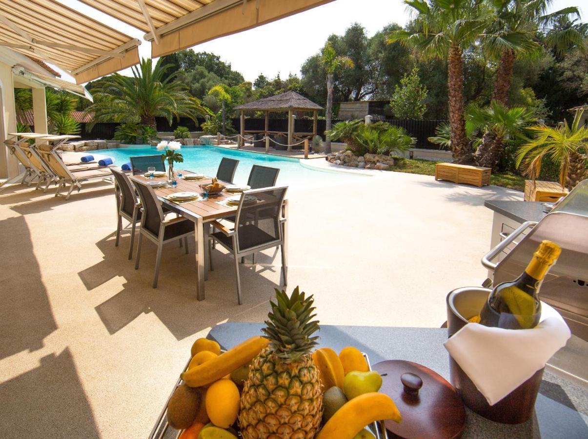 El Paradisio Splendid 5 Stars Villa Atypical In Antibes With Overflowing Swiming Pool Dış mekan fotoğraf